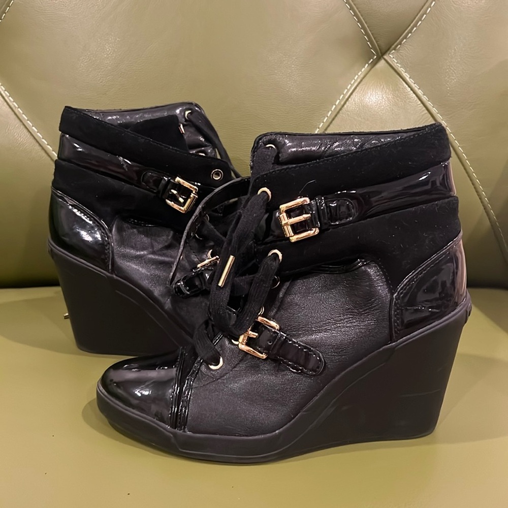 Michael Kors Wedge Sneakers - Picture 2 of 5